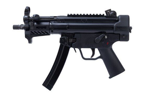 The PTR 9RS features a detachable 30-round steel magazine.